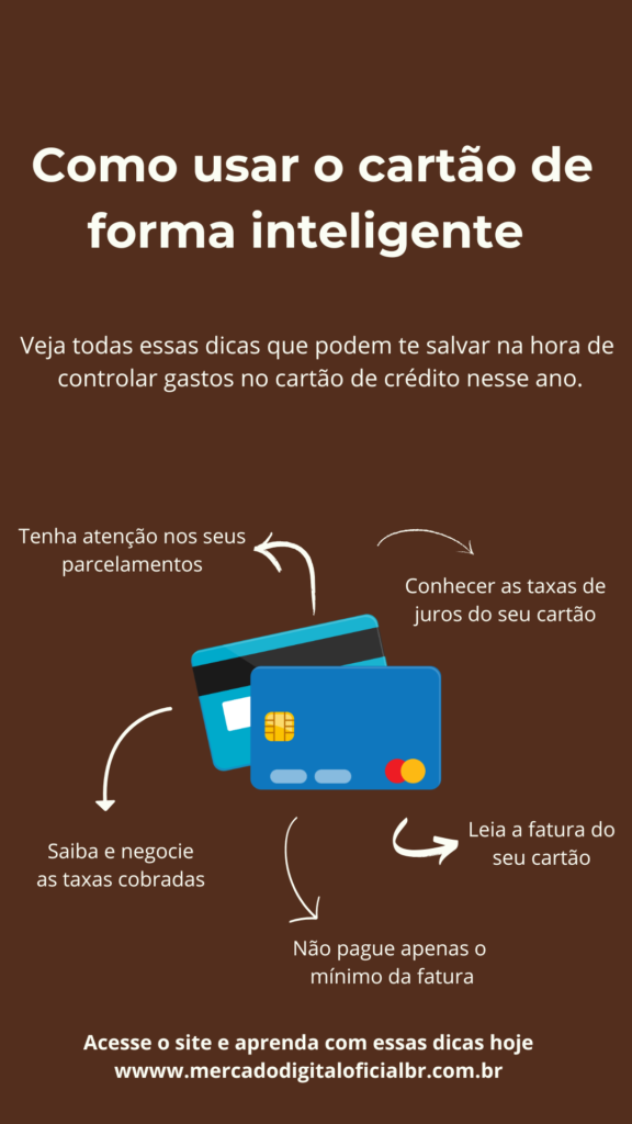 como usar o cartão de crédito